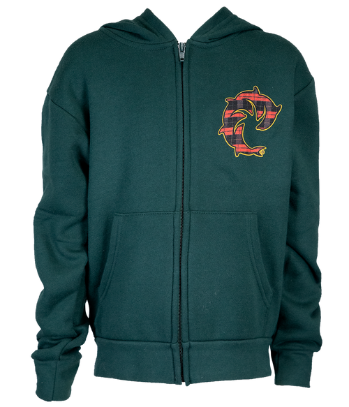 Buffalo Youth Zip Hooded Sweatshirt - Wave Riding Vehicles