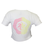 Ripple Ladies Crop Top S/S T-Shirt - Wave Riding Vehicles