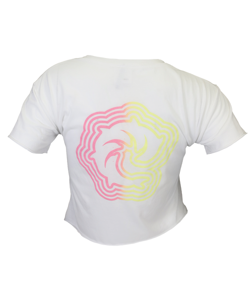 Ripple Ladies Crop Top S/S T-Shirt - Wave Riding Vehicles