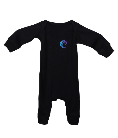 Smear Infant L/S Romper - Wave Riding Vehicles