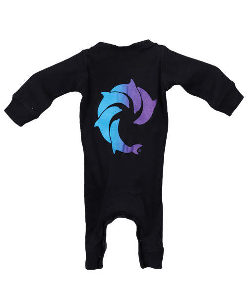 Smear Infant L/S Romper - Wave Riding Vehicles