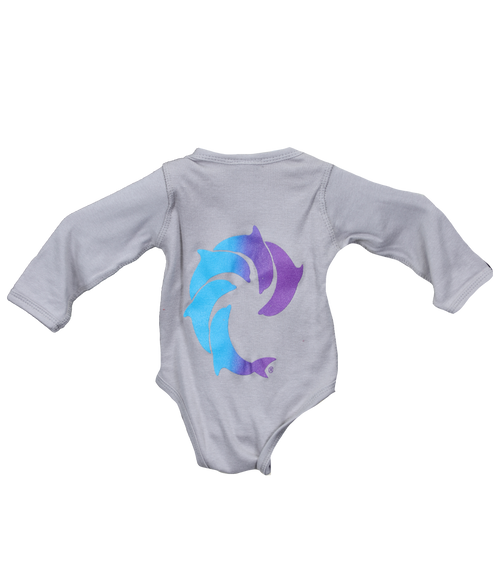 Smear Infant L/S Onesie - Wave Riding Vehicles