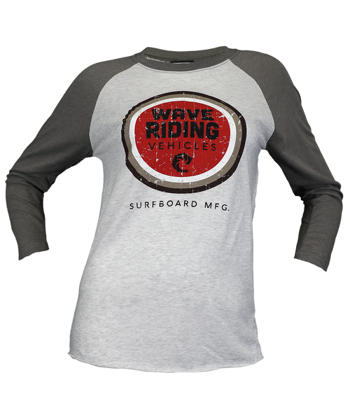 Strike Mission Ladies L/S Raglan T-Shirt - Wave Riding Vehicles