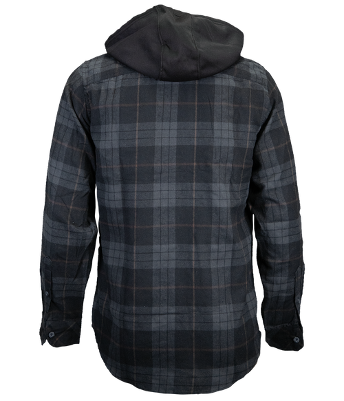 Night Fall Hooded Flannel - Wave Riding Vehicles