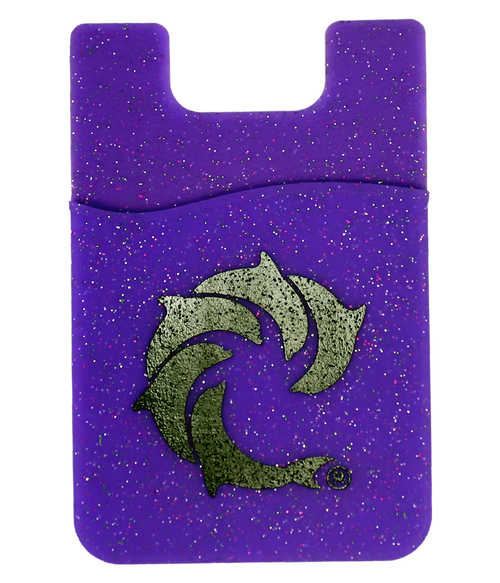 Solid Sparkle Phone Wallet