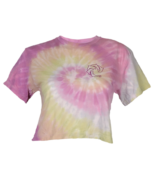 Pinline Ladies S/S Crop T-Shirt - Wave Riding Vehicles