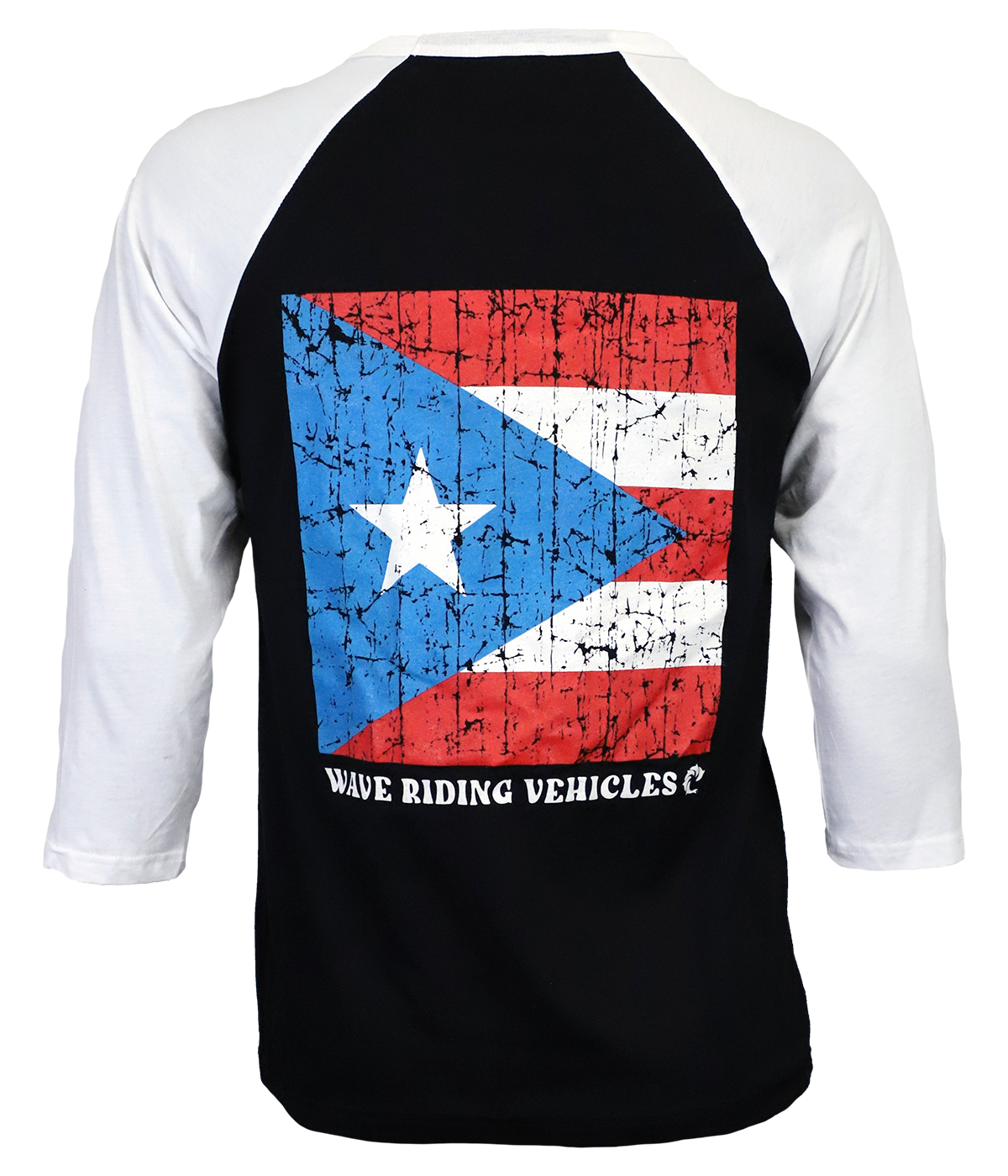 PR Square Flag L/S Raglan T-Shirt – Wave Riding Vehicles
