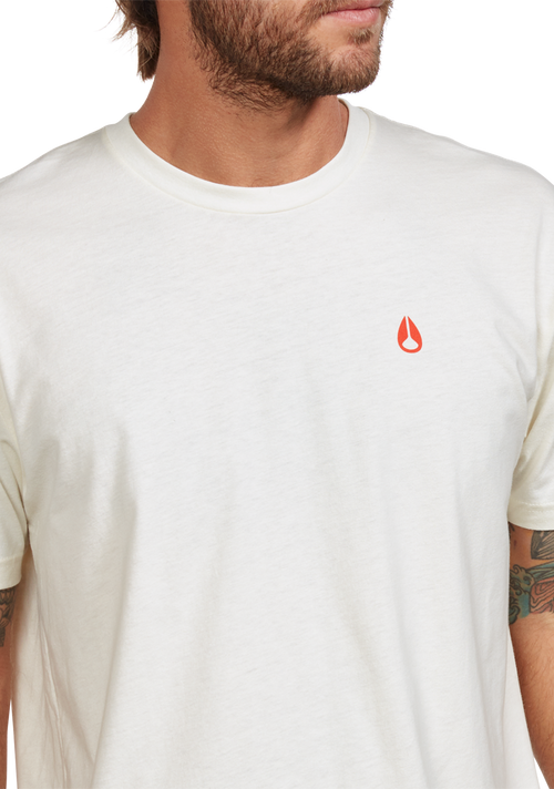 Sparrow T-Shirt - Natural / Red