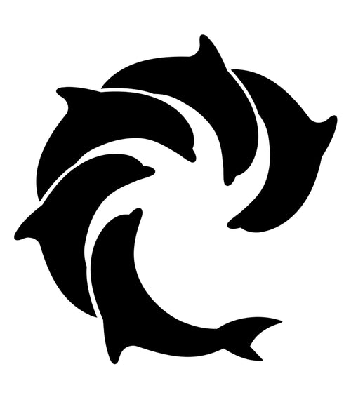 Solid 4" Die Cut - Wave Riding Vehicles