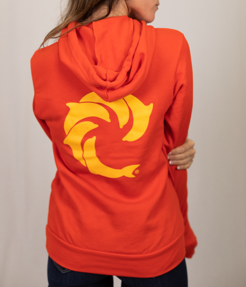Solid Ladies P/O Hooded Sweatshirt - Wave Riding Vehicles