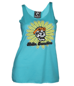 Hello Sunshine Ladies Tank Top - Wave Riding Vehicles
