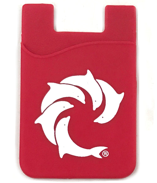 Dolphin Phone Wallet w/ White Logo