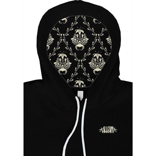 LILY'S AF BAY BOMBERS HOODIE (BLK/CRM) - Wave Riding Vehicles